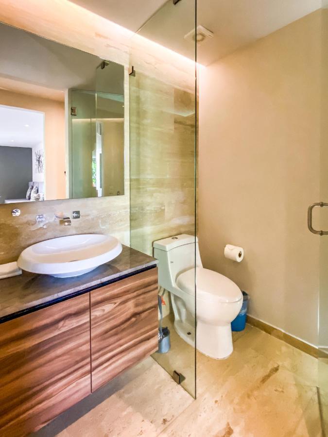 Big Studio At Kaab By The Beach With Roof Top Pool, Sauna And Jacuzzi Near Paseo Del Carmen Mall Playa del Carmen Luaran gambar