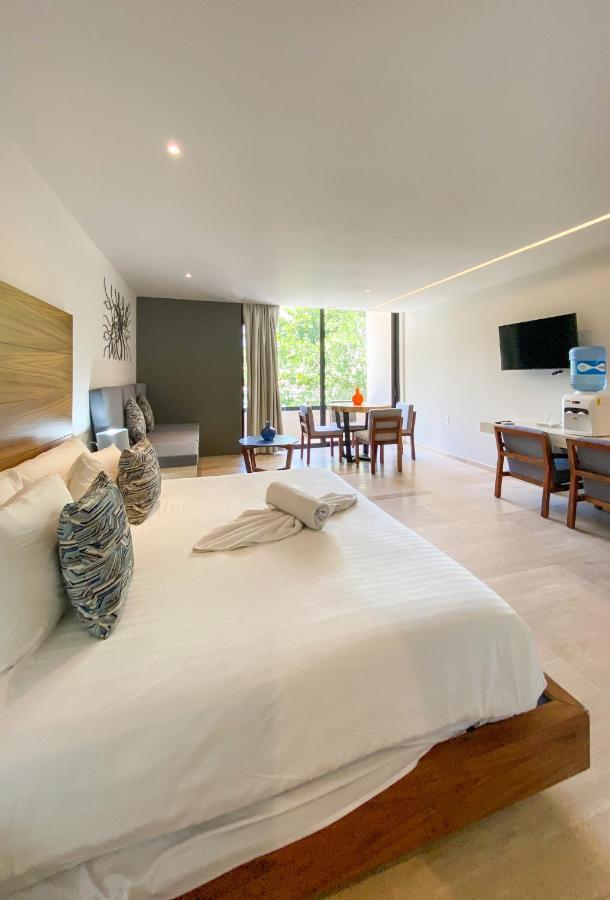 Big Studio At Kaab By The Beach With Roof Top Pool, Sauna And Jacuzzi Near Paseo Del Carmen Mall Playa del Carmen Luaran gambar