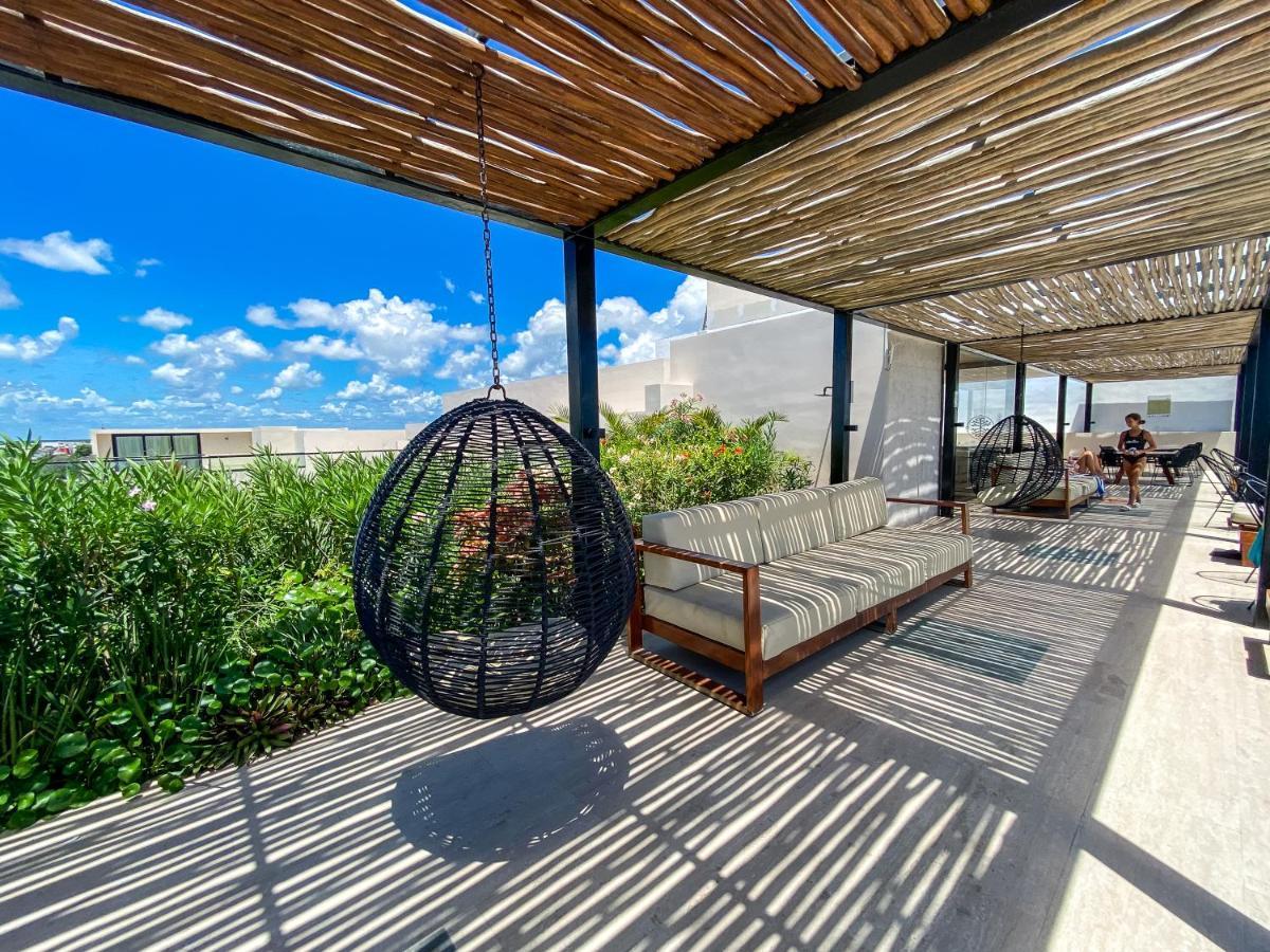 Big Studio At Kaab By The Beach With Roof Top Pool, Sauna And Jacuzzi Near Paseo Del Carmen Mall Playa del Carmen Luaran gambar