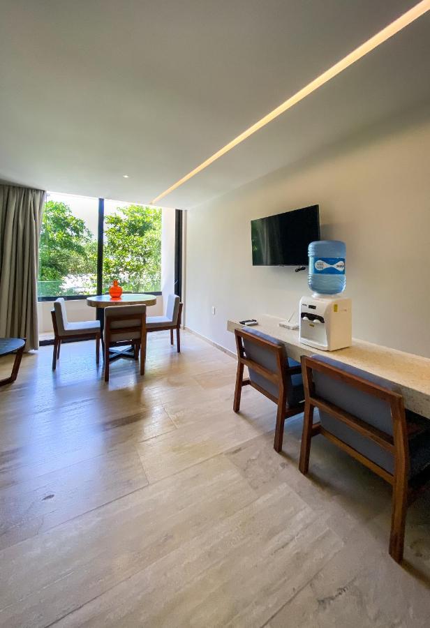 Big Studio At Kaab By The Beach With Roof Top Pool, Sauna And Jacuzzi Near Paseo Del Carmen Mall Playa del Carmen Luaran gambar