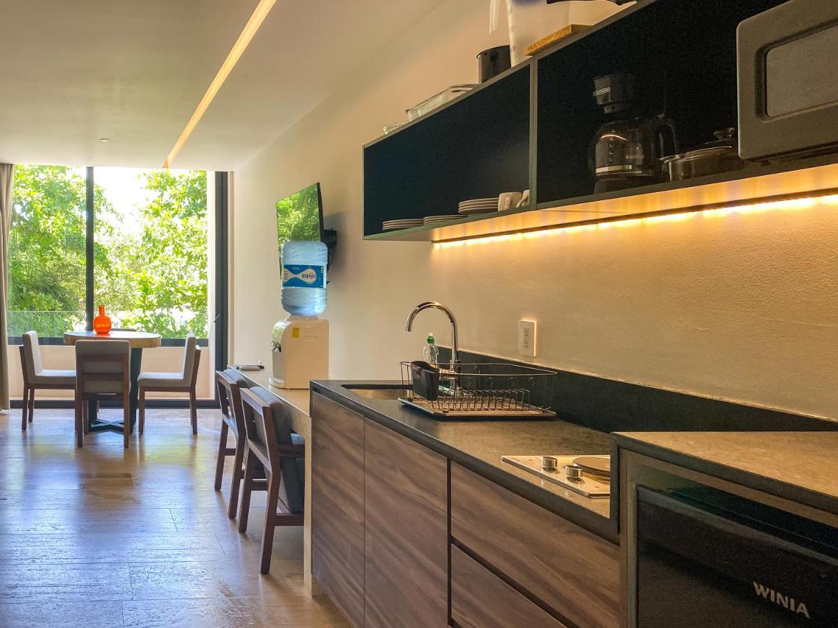 Big Studio At Kaab By The Beach With Roof Top Pool, Sauna And Jacuzzi Near Paseo Del Carmen Mall Playa del Carmen Luaran gambar